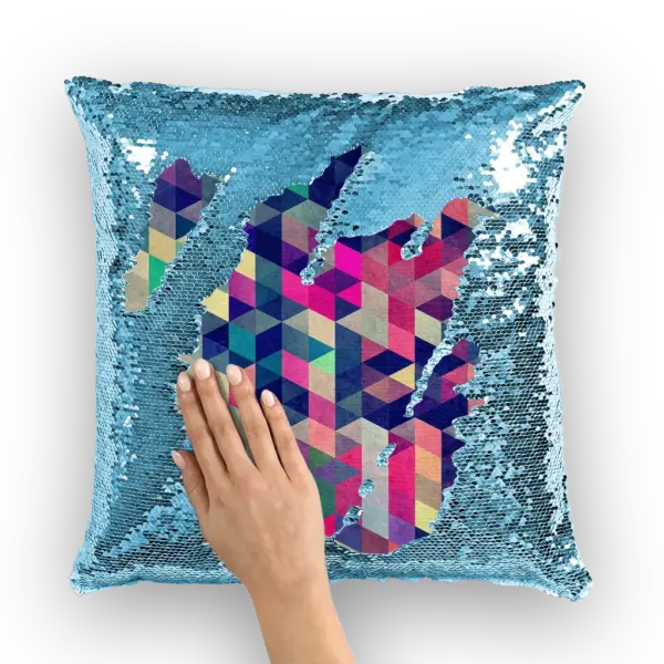 ATYM Sequin Cushion Cover - Image 4