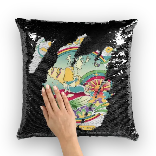 Day Dreamer Sequin Cushion Cover - Image 2