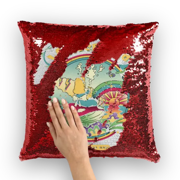 Day Dreamer Sequin Cushion Cover - Image 3