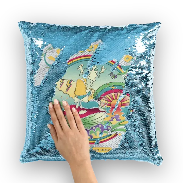 Day Dreamer Sequin Cushion Cover - Image 4