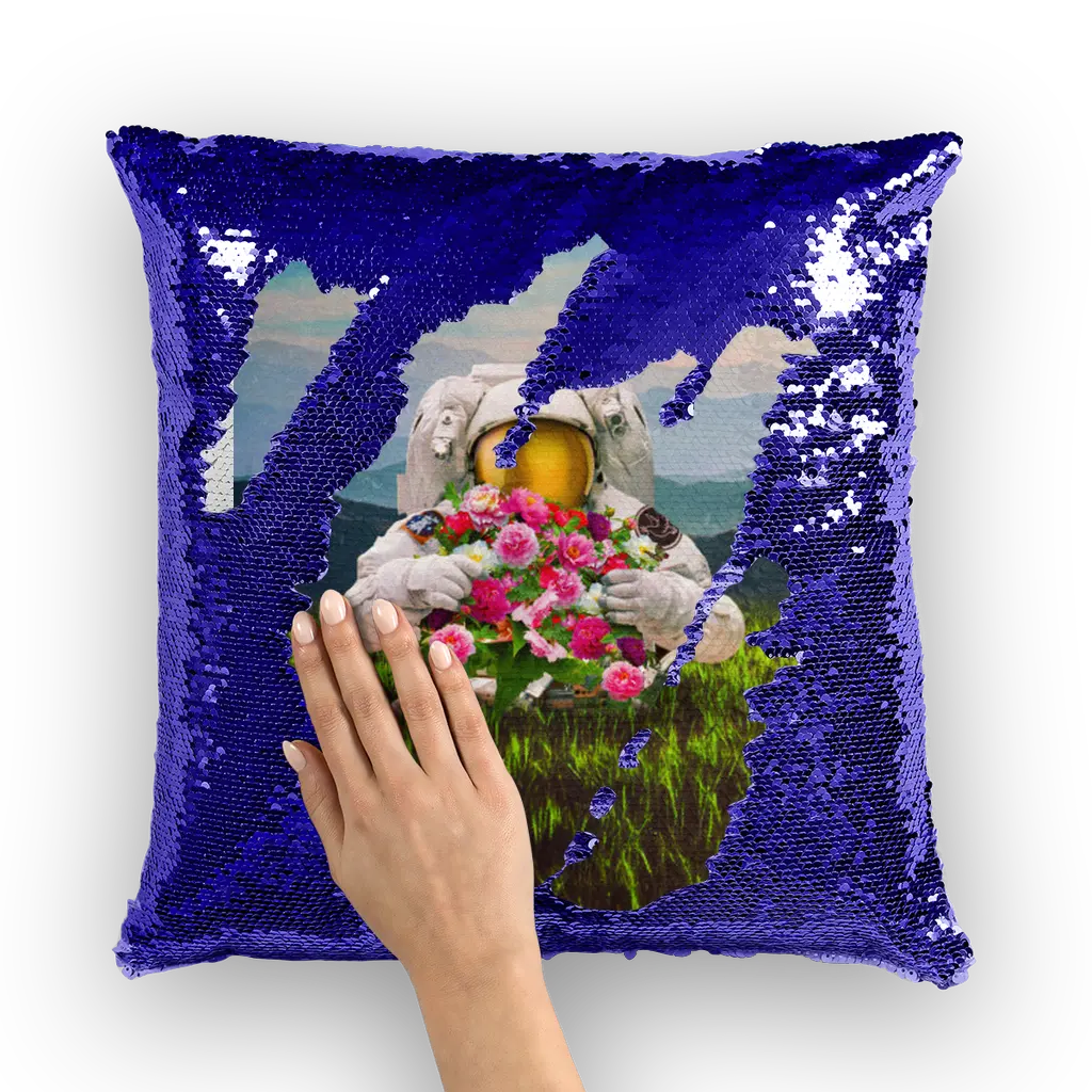 Escape the Universe Sequin Cushion Cover - Image 5