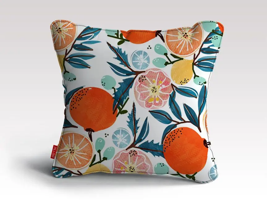 Fruit Shower Poster (2) Cushion/Pillow