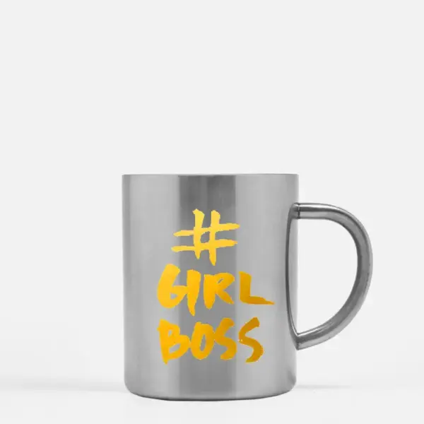 Girl Boss Gold & Silver Mug - Image 2