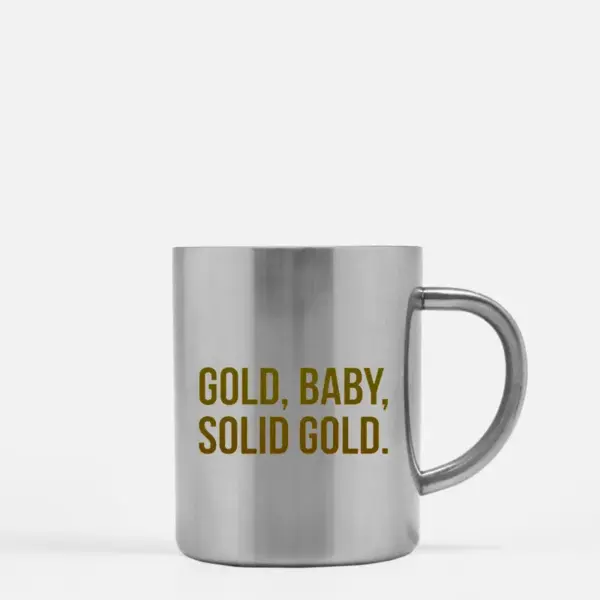 Gold Baby Solid Gold Gold & Silver Mug - Image 2
