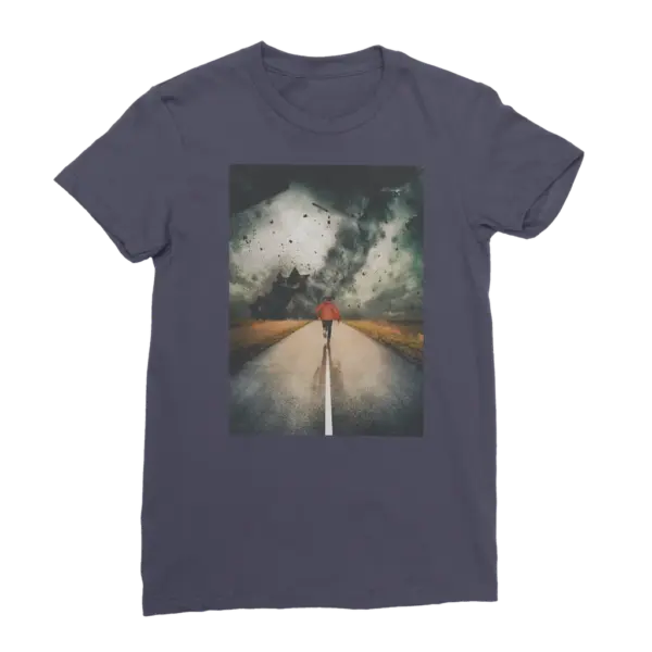 I Walk Alone Premium Jersey Women's T-Shirt - Image 3