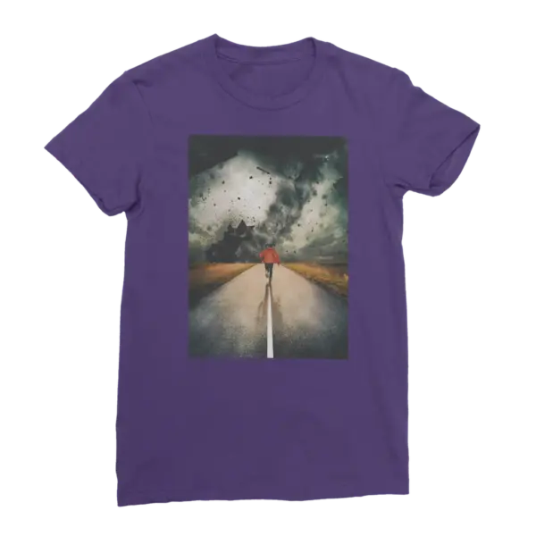 I Walk Alone Premium Jersey Women's T-Shirt - Image 4