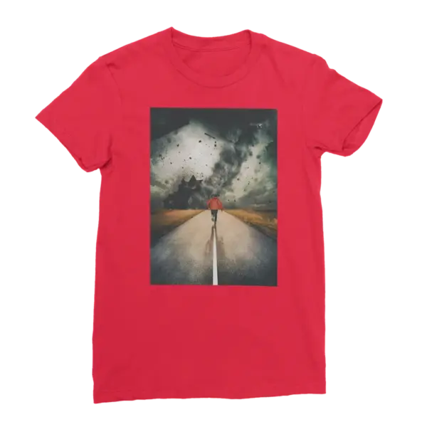 I Walk Alone Premium Jersey Women's T-Shirt - Image 5
