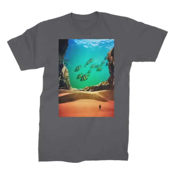 Inside the Cave Premium Jersey Men's T-Shirt - Image 4
