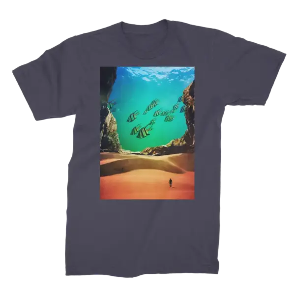 Inside the Cave Premium Jersey Men's T-Shirt - Image 5