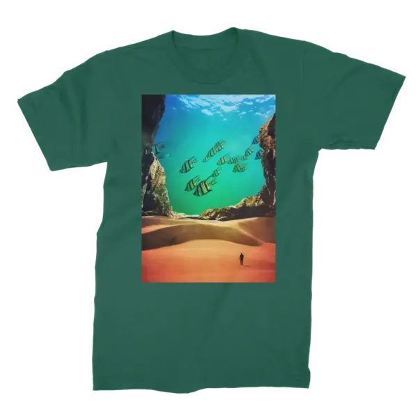 Inside the Cave Premium Jersey Men's T-Shirt - Image 7