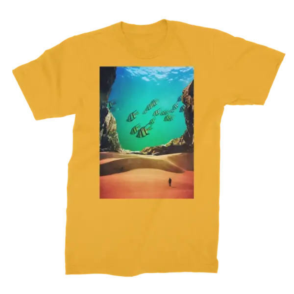 Inside the Cave Premium Jersey Men's T-Shirt - Image 8