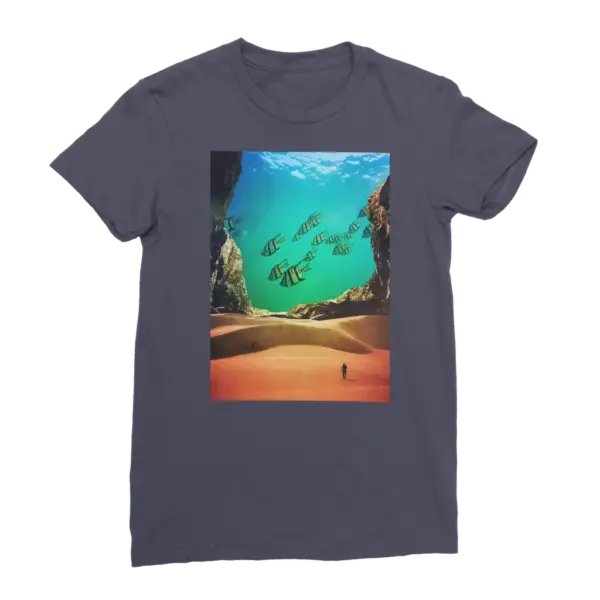 Inside the Cave Premium Jersey Women's T-Shirt - Image 3