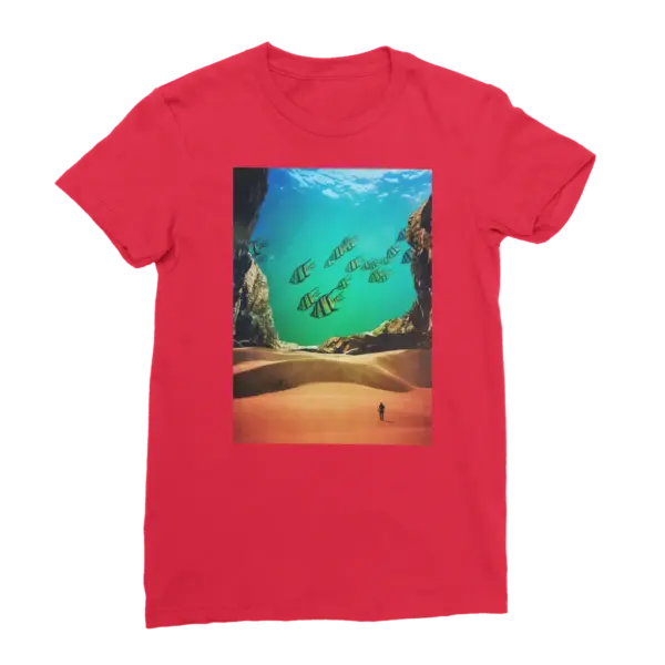 Inside the Cave Premium Jersey Women's T-Shirt - Image 5