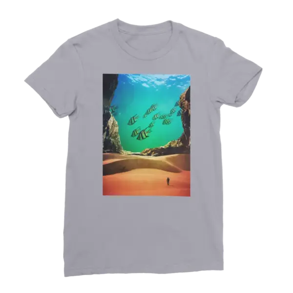 Inside the Cave Premium Jersey Women's T-Shirt - Image 6