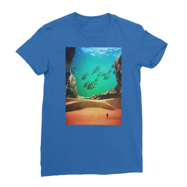 Inside the Cave Premium Jersey Women's T-Shirt - Image 7