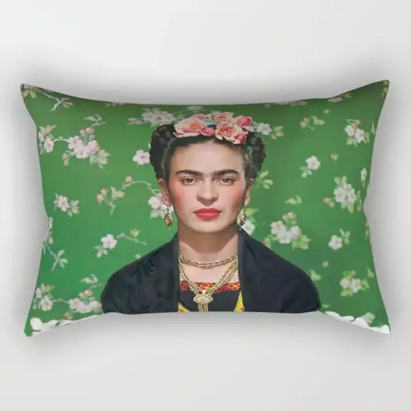 Lady Frida 2 Rectangle Pillow