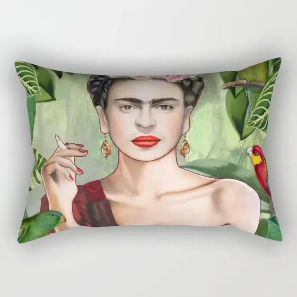 Lady Frida Rectangle Pillow