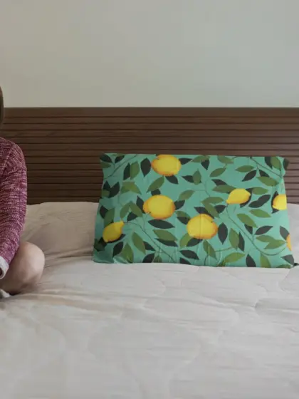 Lemon Rectangle Pillow