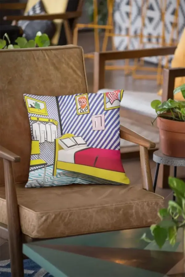 My Room Pop Art Cushion/Pillow