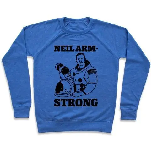 NEIL ARM-STRONG LIFTING CREWNECK SWEATSHIRT