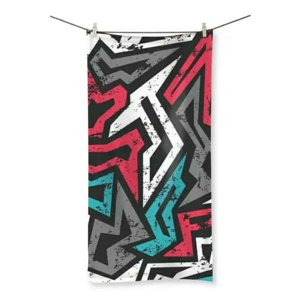 Pattern 3 Beach Towel - Image 2