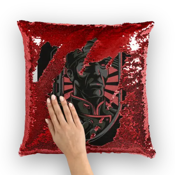 Patriot Sequin Cushion Cover - Image 3