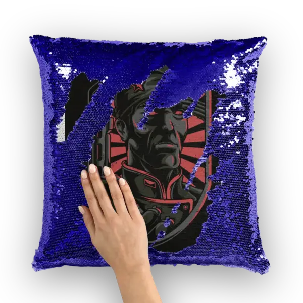 Patriot Sequin Cushion Cover - Image 5