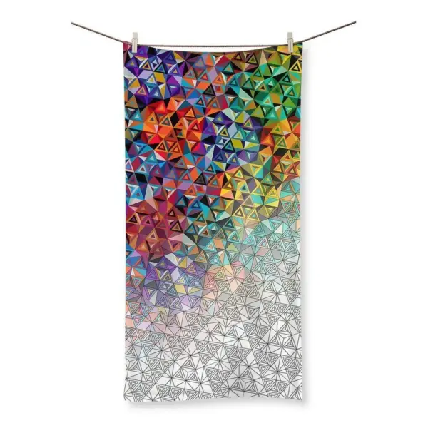 Pattern 5 Beach Towel - Image 2