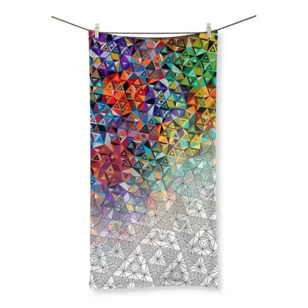 Pattern 5 Beach Towel - Image 3
