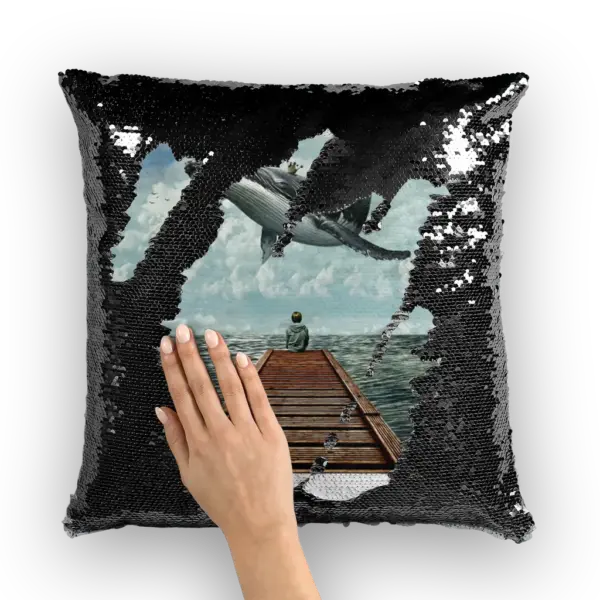 Pier Sequin Cushion Cover - Image 2
