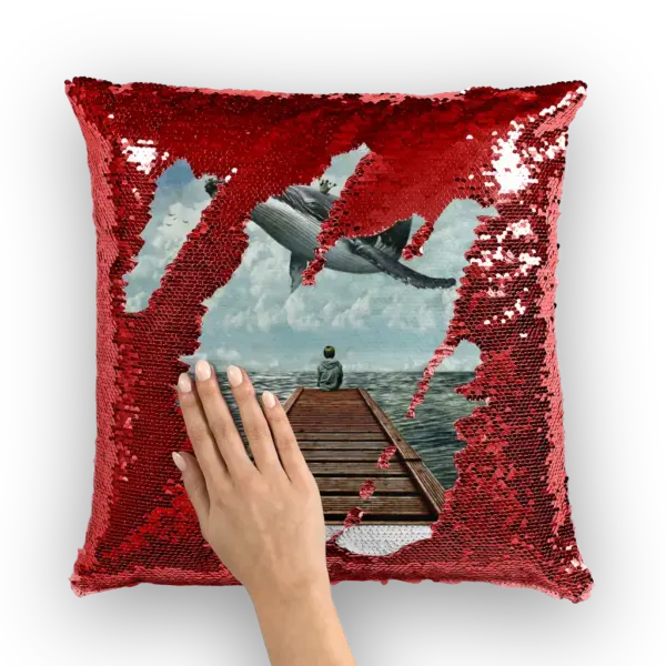 Pier Sequin Cushion Cover - Image 3