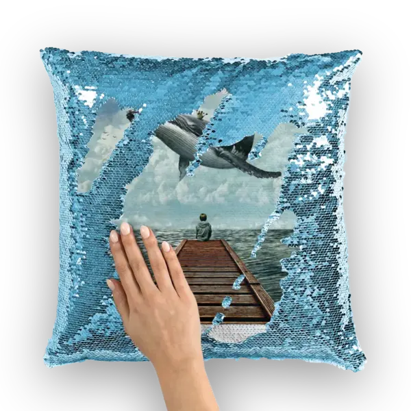 Pier Sequin Cushion Cover - Image 4