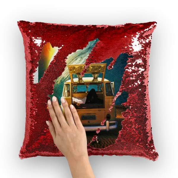 Relax Sequin Cushion Cover - Image 3