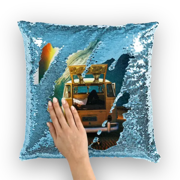 Relax Sequin Cushion Cover - Image 4