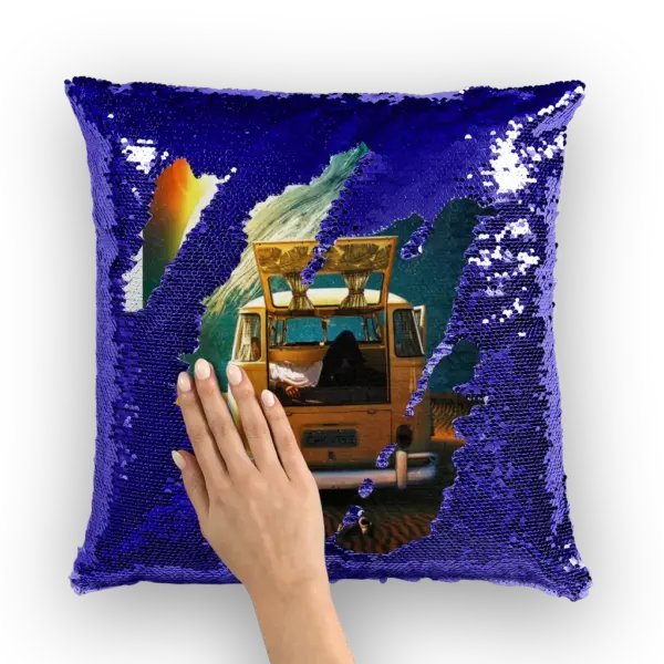 Relax Sequin Cushion Cover - Image 5