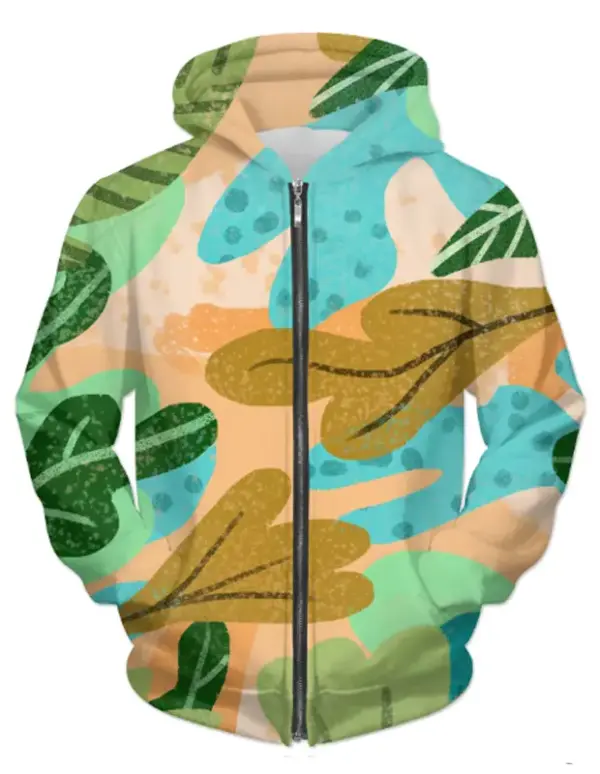 Rough Around The Edges UNISEX ZIP HOODIE