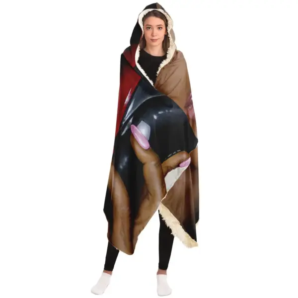 Shoe Problem Hooded Blanket - Image 3