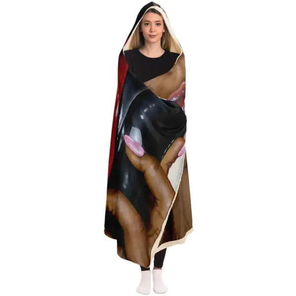 Shoe Problem Hooded Blanket - Image 4