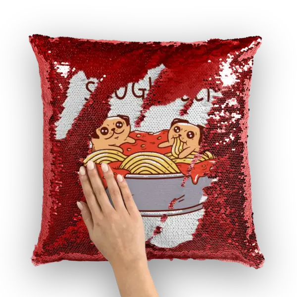 sPUGhetti Sequin Cushion Cover - Image 3