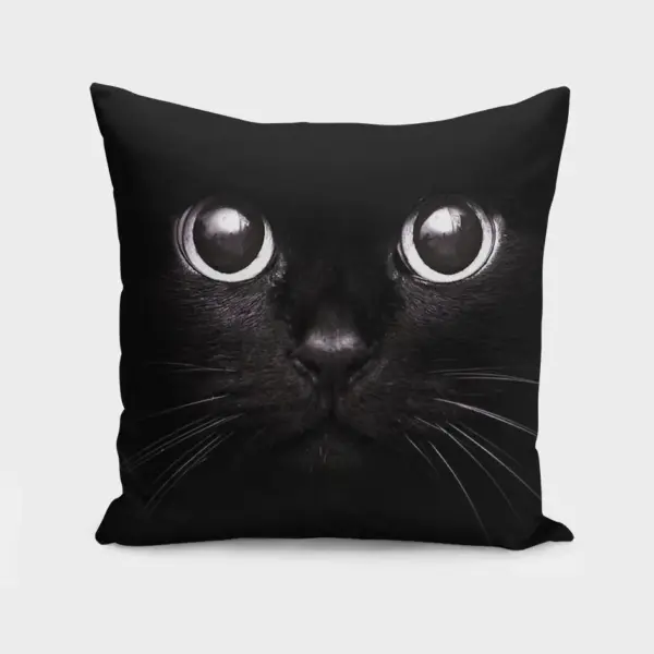 The Black Cat Cushion/Pillow