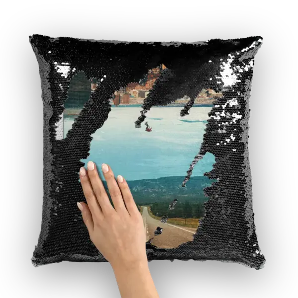 The Dropout Sequin Cushion Cover - Image 2