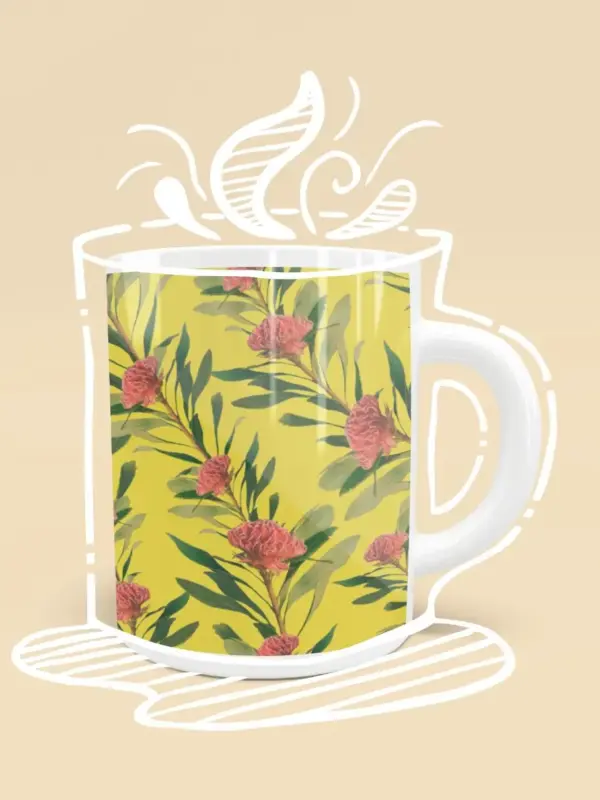 Vintage Flowers Mug