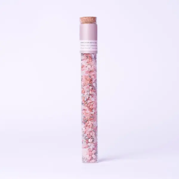 Natural Bath Salts Gift set in 8 Glass Tubes, Luxurious Bath Experience - Image 7