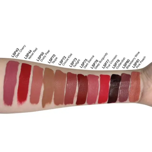 Matte Lip Stain - Dusty Pear - LSP55 | Vegan, Vitamin E - Image 2