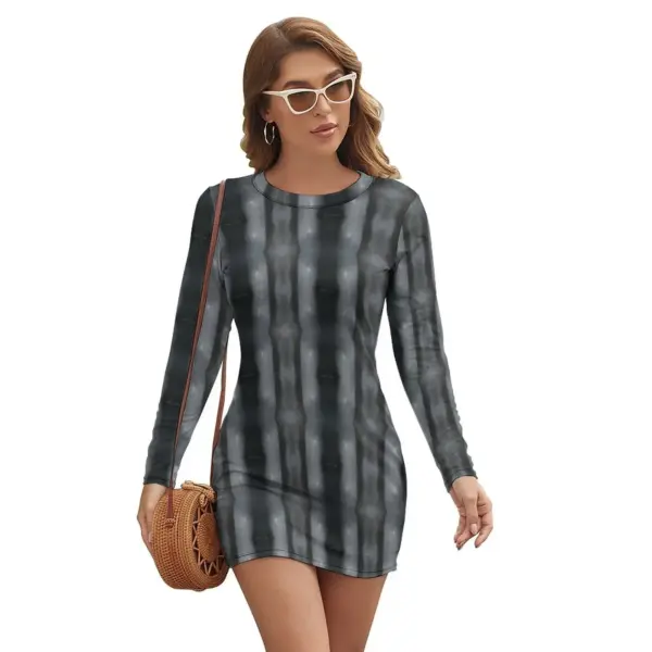 Leisure Wear - Women's Long Sleeve Dress