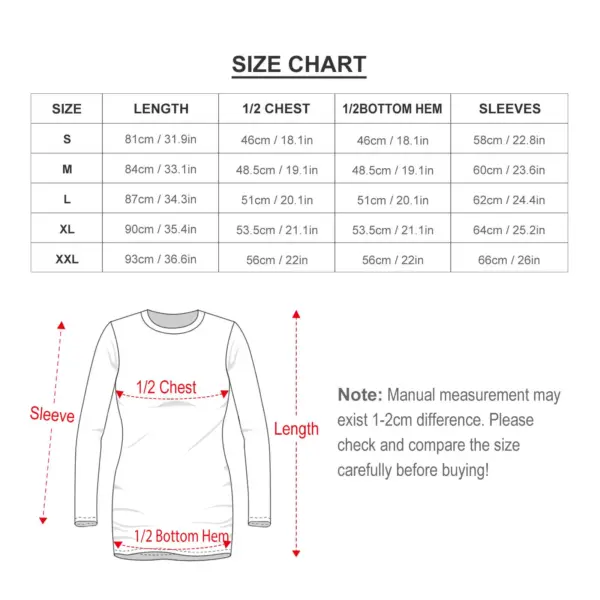 Leisure Wear - Women's Long Sleeve Dress - Image 5