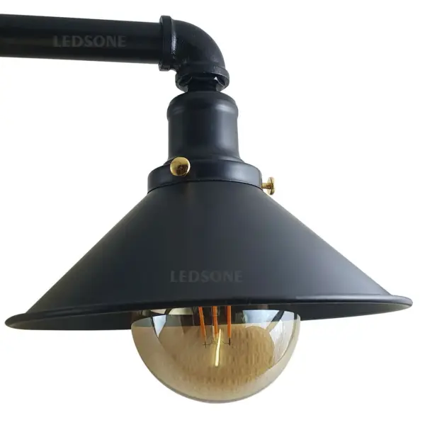Industrial 3 Way Pendant Pipe Light Farmhouse Pipe Lighting Hanging Light Fixtures~1159 - Image 7