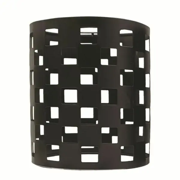 Modern Barrel Cage Square Pattern Lamp Shade ~1148 - Image 5