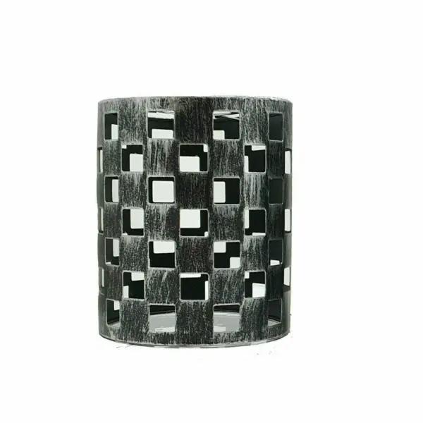 Modern Barrel Cage Square Pattern Lamp Shade ~1148 - Image 10
