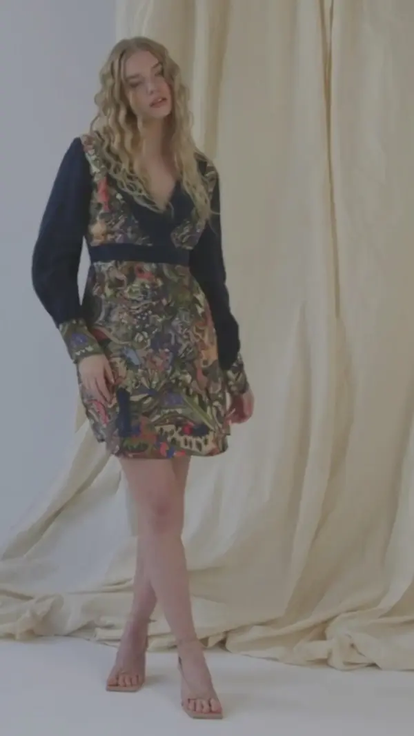 Long Sleeve Mini Dress - Image 11